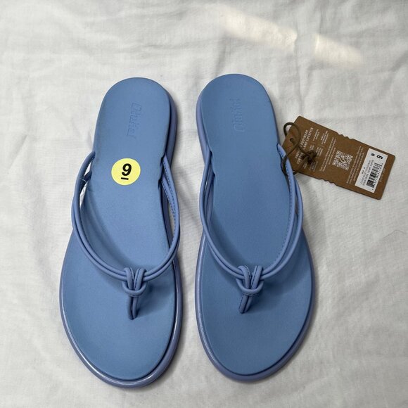Olukai Womens Aka Cloud Blue Thong Toe Flip-Flops Size 9 - Picture 4 of 8